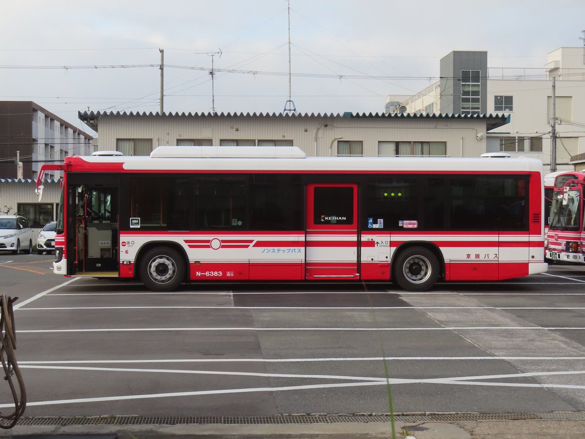 11/24 京阪バス 高槻(営)N-6383 いすゞ2RG-LV290N4 京阪バスの竹ノ内