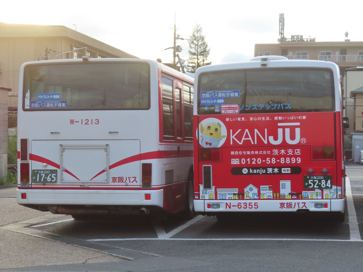 11/24 京阪バス 高槻(営)N-6383 いすゞ2RG-LV290N4 京阪バスの竹ノ内