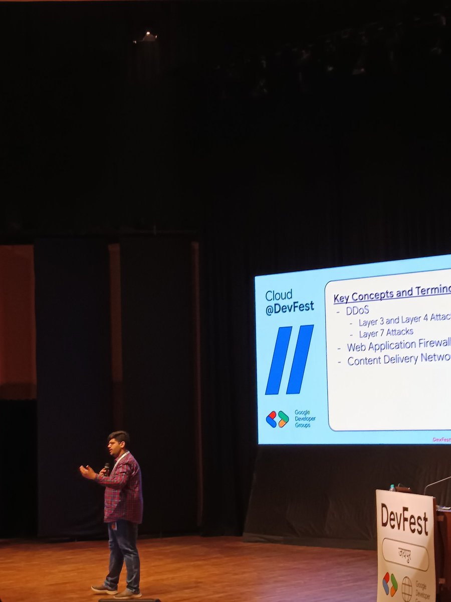 Amansh_15's tweet photo. Today, In the session of @AnmolKrishanSachdeva💡I discovered Edge security and learned the importance of #CloudArmor to stay protected against WAF , DDoS and more.

#DevFestJaipur #DevFest2024 #GDGJaipur #GDGCloudJaipur
#TFUGJaipur 

@gauravkheterpal 
@vikas123
@AnukritiBansal https://t.co/VSR83wLm5v