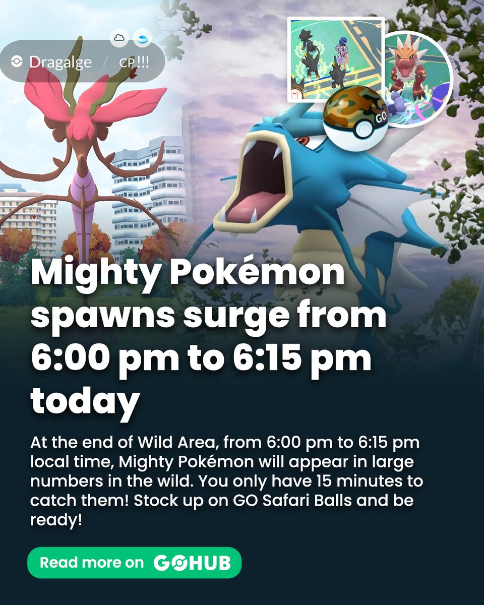 Pokémon GO Hub tweet media