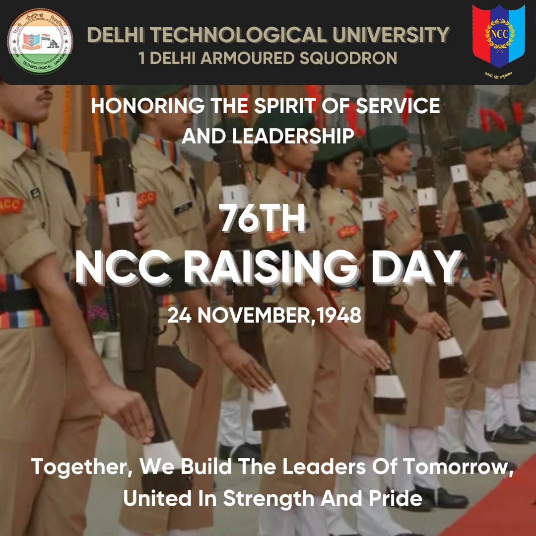 On this NCC Raising Day, we salute the dedication,discipline, and leadership. It’s a day to reflect on the values of service, patriotism, and the spirit of teamwork that drive us forward. Proud to be part of a legacy of excellence and commitment.#NCCRaisingDay #PrideInService