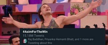Nikhil_SherAsim's tweet photo. Lets's End The Debate
Biggest Fandom of Bigg Boss
#AsimSquad
FASTEST 1M - 47 min
FASTEST TREND - 15.18M ( 34h )
#UmarArmy
BIGGEST TREND - 17.12M & 20M
#AsimForTheWin :-15.18M+
PUBLIC WINNER UMAR RIAZ:-17.2M+
ASLI WINNER UMAR RIAZ :-20M
#AsimRiaz #UmarRiaz
#BiggBoss18 https://t.co/cpzv9nupPN
