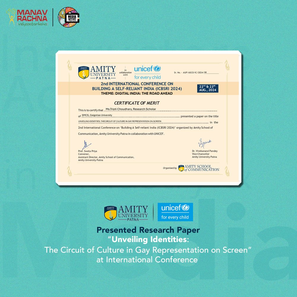 MediaShala_'s tweet image. Join us in celebrating the achievements of our Media Shala Expert at MRIS  Noida, Ms. Tripti Chaudhary, whose expertise and passion are profoundly  influencing the future of our students

#Mediashala #Ucreate #ExcellenceInEducation #InstructorSpotlight #Inspiration #knowledge