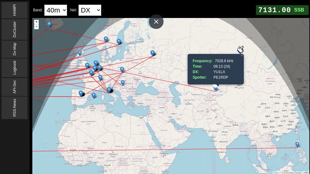 f4eyq's tweet image. Hello everyone,
I added in HAMPI this Sunday the control of the TRX via CRX-COM, in the program we change the frequency of the TRX via the touch screen of the RASPBERRY (works in the mapping, logbook and dxcluster).    73!
dxham.crx.cloud  #hampi #crxradiocloud #crxcom