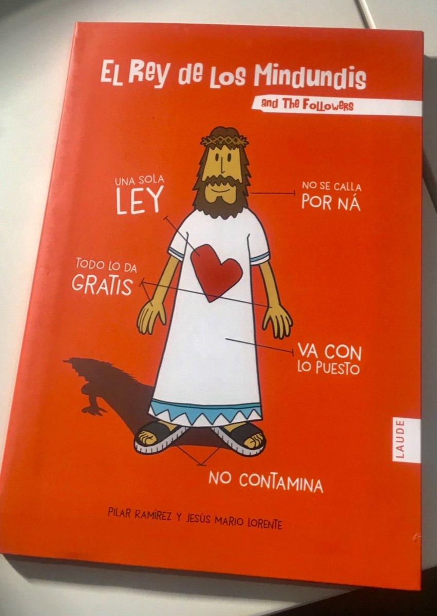 Cristo, Rey de los Mindundis.

Si quieres hacerte con el, aprovecha que ahora los gastos son gratis!!!

edelvives.com/es/tienda/el-r…

#EvangeliodelDia #Mindundis #CristoRey