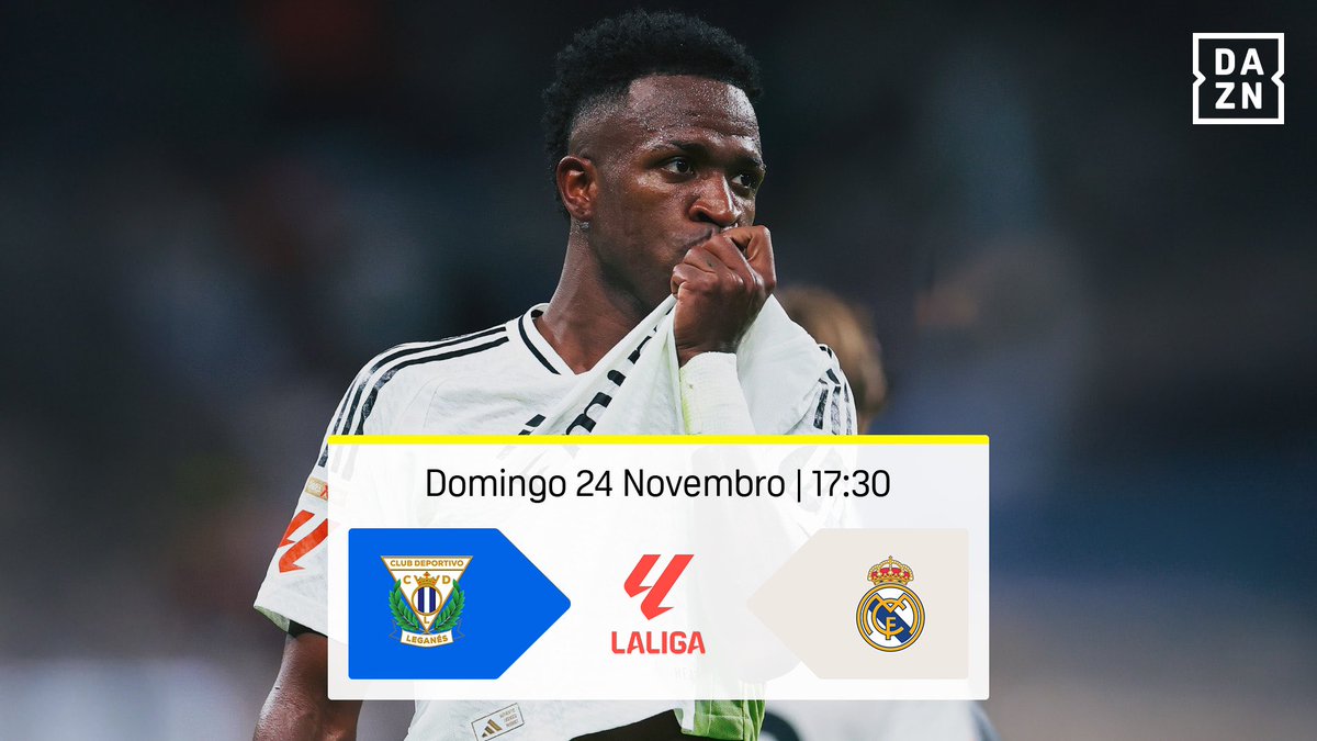 Pela 2ª jornada seguida, o <a href="/realmadrid/">Real Madrid C.F.</a> pode recortar distâncias para o líder <a href="/FCBarcelona_es/">FC Barcelona</a> e ainda tem - 1J. Mas com Mbappé irreconhecível e razia na defesa, o derby vs <a href="/CDLeganes/">C.D. Leganés</a> não será pêra doce. Comigo e c/ o <a href="/FranciscoSous22/">Francisco Sousa</a> na <a href="/DAZNPortugal/">DAZN Portugal</a> 📺 2 e na #DAZNLALIGA 📲