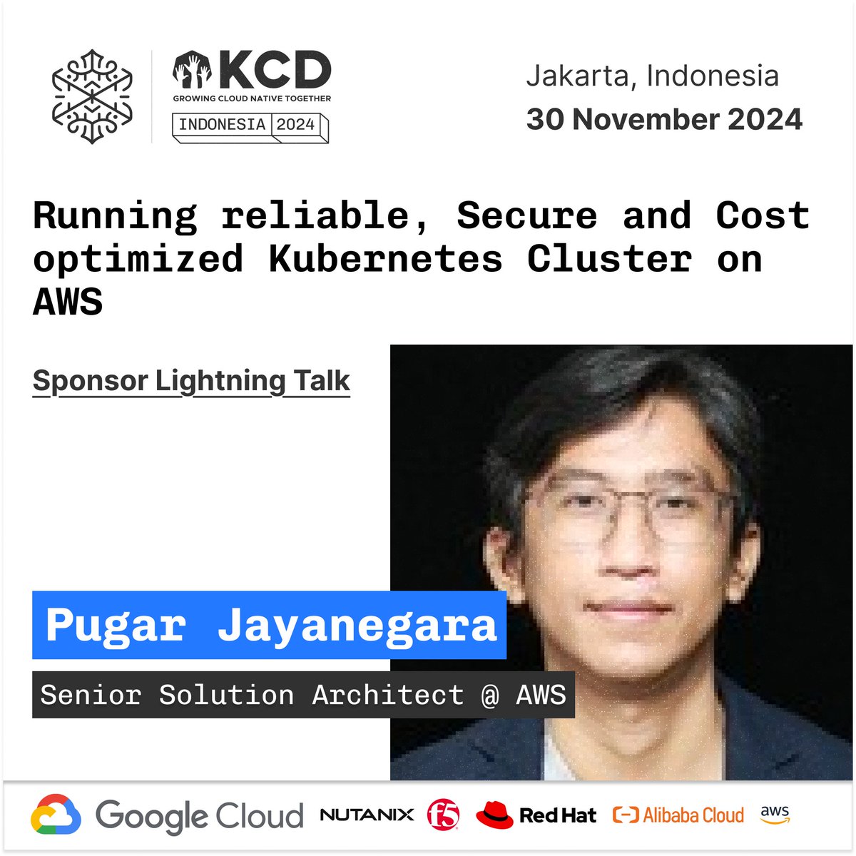 kubernetes_days's tweet image. Simplify your Kubernetes journey with @awscloud . ☁️ Join the @awscloud  lightning talk at #KCDIndonesia and discover the benefits.