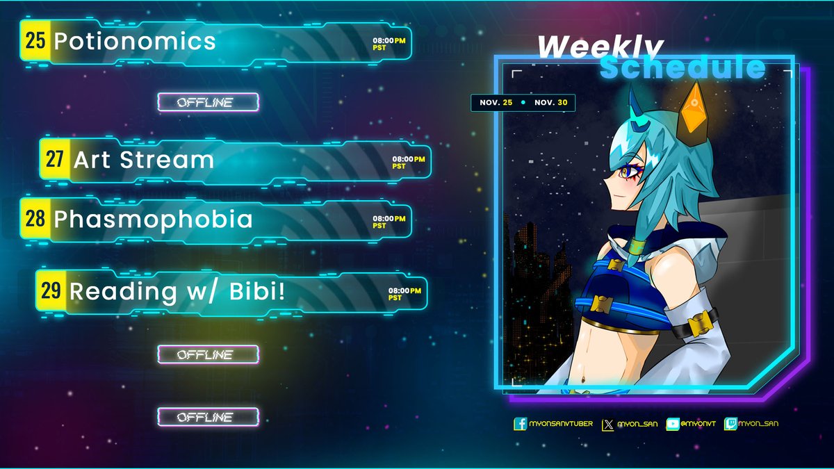 Myon 🐺 Cyberpunk Sigbin Vtuber 🇵🇭 tweet media