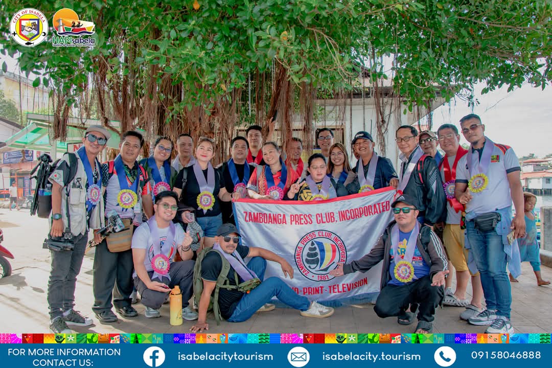 orvilleton's tweet photo. Thank you so much for the warm welcome, Isabela City Tourism Office 🫰🏻💕

Discover the beauty of Lampinigan Island 🏝️ 

#HAPIsabela
#BasilanProvince https://t.co/n355RgESvC