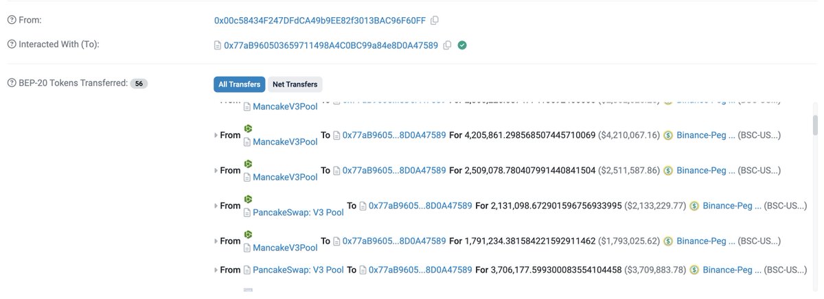 TenArmorAlert's tweet photo. 🚨TenArmor Security Alert🚨

Our system has detected a suspicious attack involving #DCF on #BSC, resulting in an approximately loss of $442K. 

This is not the first time DCF has fallen victim to an attack!

Attack transaction: https://t.co/rx4fhG6TUk

#TenArmorAlert https://t.co/KufZ8ZlEqw