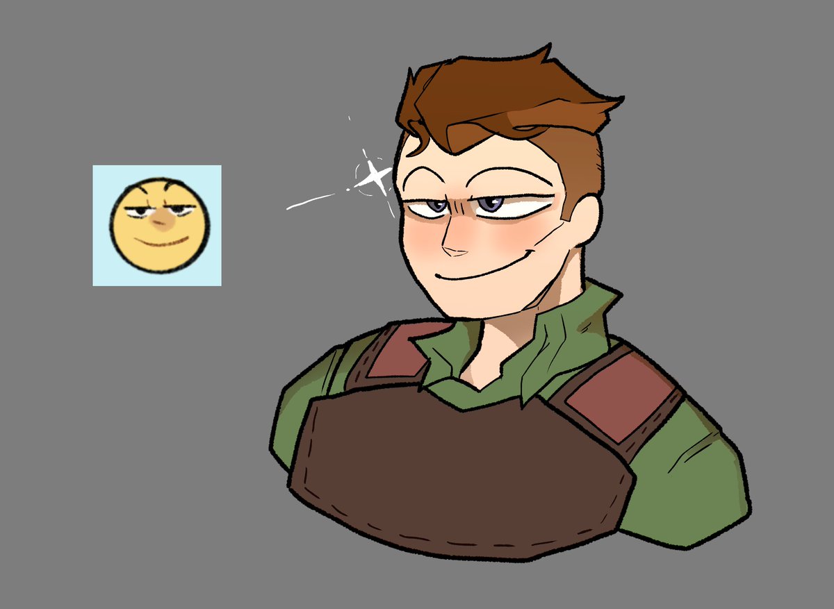 DoeTheBro1's tweet photo. A Fighter can be the smuggest thing in your party

(Rylan al'Dayn from Shadows of Thorolun, run by @TheCrownedDM)

#dnd #emotionchallenge #fighter https://t.co/03PlTQpvvI