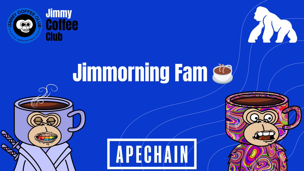 Jimmorning Sunday Jimmies☕️🦍