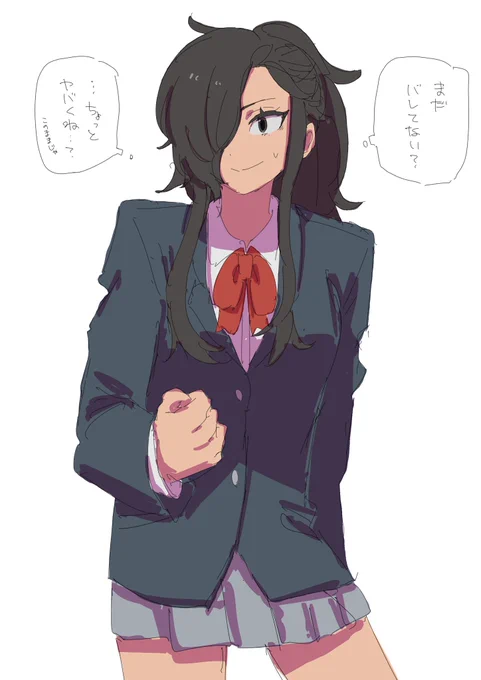 入学式から女装したままで女子グループに所属しそうになるスバルくん 