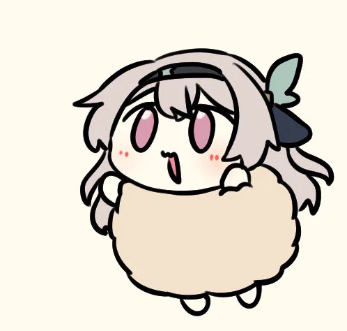 ひつじホタル、星ちゃんにだっこ求む姿 