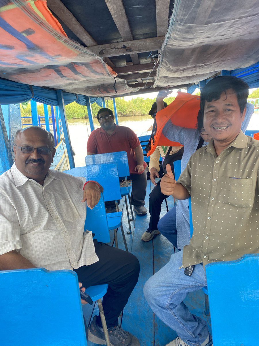 Thanks Mohan and family from India, for choosing my 1 day's tour in Siem Reap including Kompong Phhluk floating Village, even time is short, but the trip is fabulous and smooth. thanks again for your generousness.

aangkorwattour.com
WhatsApp: +85512941715