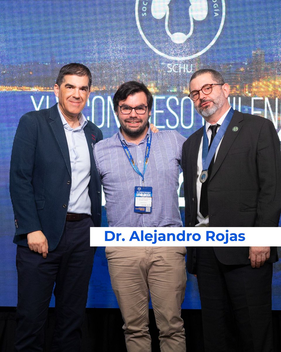 Urolchi's tweet photo. #CongresoSCHU2024 Estos son los ganadores de los Trabajos Libres:
Póster: Dr. Alfredo Aliaga
Videos:
1: Dra. Melissa Cifuentes
2: Dr. Joaquín Gurovich
3: Dr. Orlando Mejías
Ciencias Básicas:
Dra. Melissa Cifuentes
Presentación oral:
1: Dr. Alejandro Rojas
2 y3: Dr. Ignacio Eltit https://t.co/bjTJqKp1zB