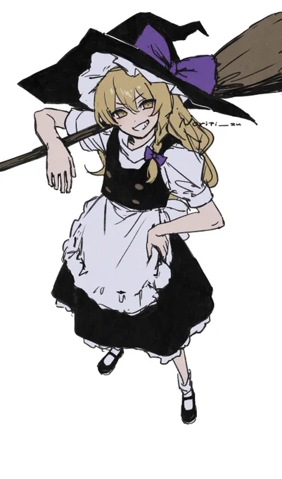 #東方Projectらくがき魔理沙 