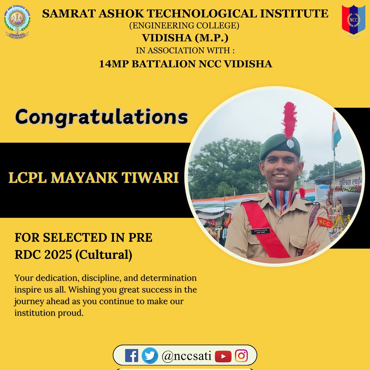 NCC SATI (D) tweet media