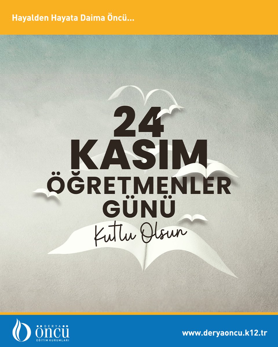 deryaoncukoleji's tweet photo. Tüm Öğretmenlerimizin Öğretmenler Günü Kutlu Olsun. https://t.co/ppHZASYOzj