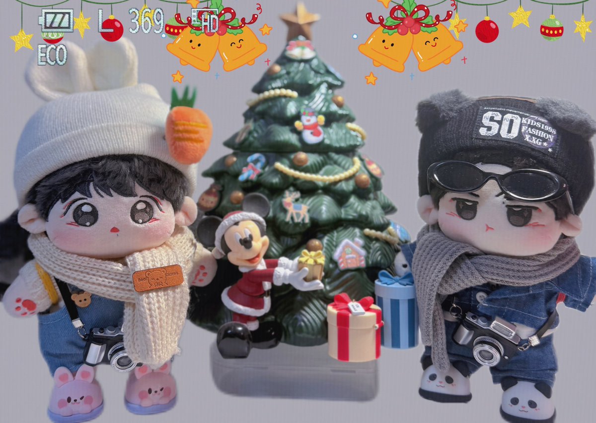 ビンビンヒョウちゃん、
再来週ディズニー、クリスマスデートカップルコーディ準備オッケー🥰
2人ともワクワクしてる☺️☺️☺️
#ぬいぐるみ #博君一肖
