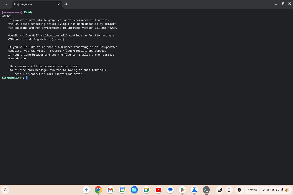 Hmm, that change in ChromeOS linux support does feel like a step back but maybe it's related to Android conversion. (Pinging <a href="/MishaalRahman/">Mishaal Rahman</a> ) as i have no clue if it's the case but looks like something interesting. (Sorry if it's already known ) :D
