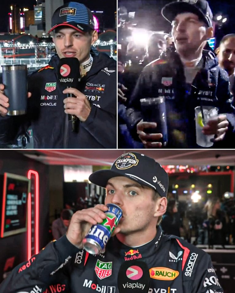 ESPNF1's tweet photo. Max living his best life in Vegas 😭 https://t.co/eOnX5pPOHA
