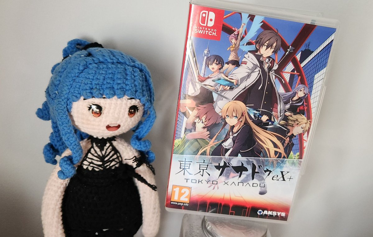 Kyonko_VT's tweet photo. A new Sunday a new addition for #SwitchItUpSunday, Tokyo Xanadu eX+!
I got the original on Vita but I did manage to pick up the last copy on Switch as the PS4 version has skyrocketed in price!
What did you think of this game? ๐โค๏ธ https://t.co/D9T3ZeuBme