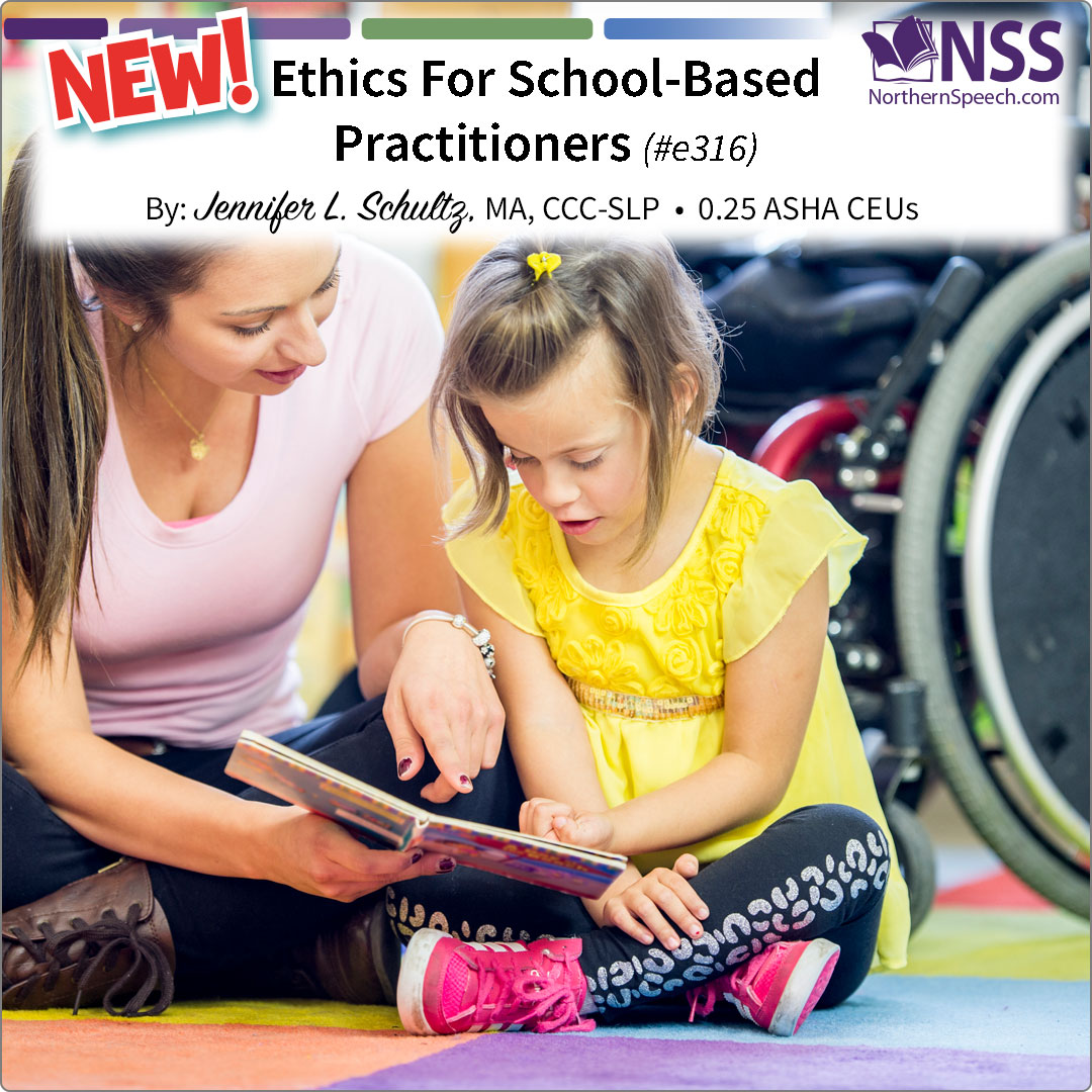 NorthernSpeech's tweet image. 🎉New Course!🎉
💻Ethics For School-Based Practitioners, #e316, Presenter: Jennifer L. Schultz, MA, CCC-SLP⏩ NorthernSpeech.com/r/e/e316
#jschultz_slp #SLP #SLPA  #EthicsInEducation #SchoolEthics #SLPCommunity #EducatorsForEthics #EthicalPractices #SchoolBasedSLP #EducationalEthics