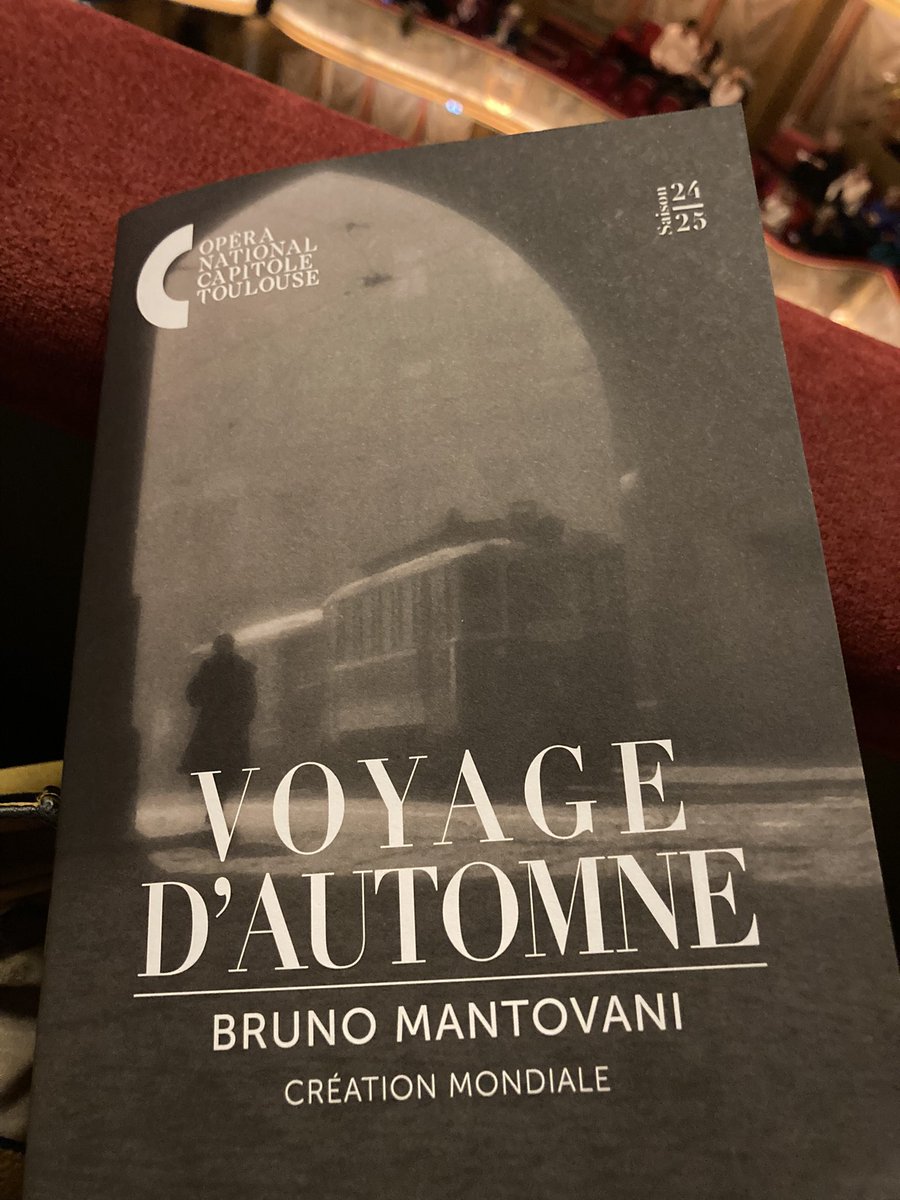 NermonSophie's tweet photo. Voyage d’automne au @operaducapitole ,
Une semaine de sorties culturelles avec les étudiants #dnmade
🙏🏻@pass_Culture
Une belle découverte en perspective, ou comment aborder les articulations complexes entre littérature et Histoire.
🙏🏻Bruno Mantovani https://t.co/FdLfUSTq8b