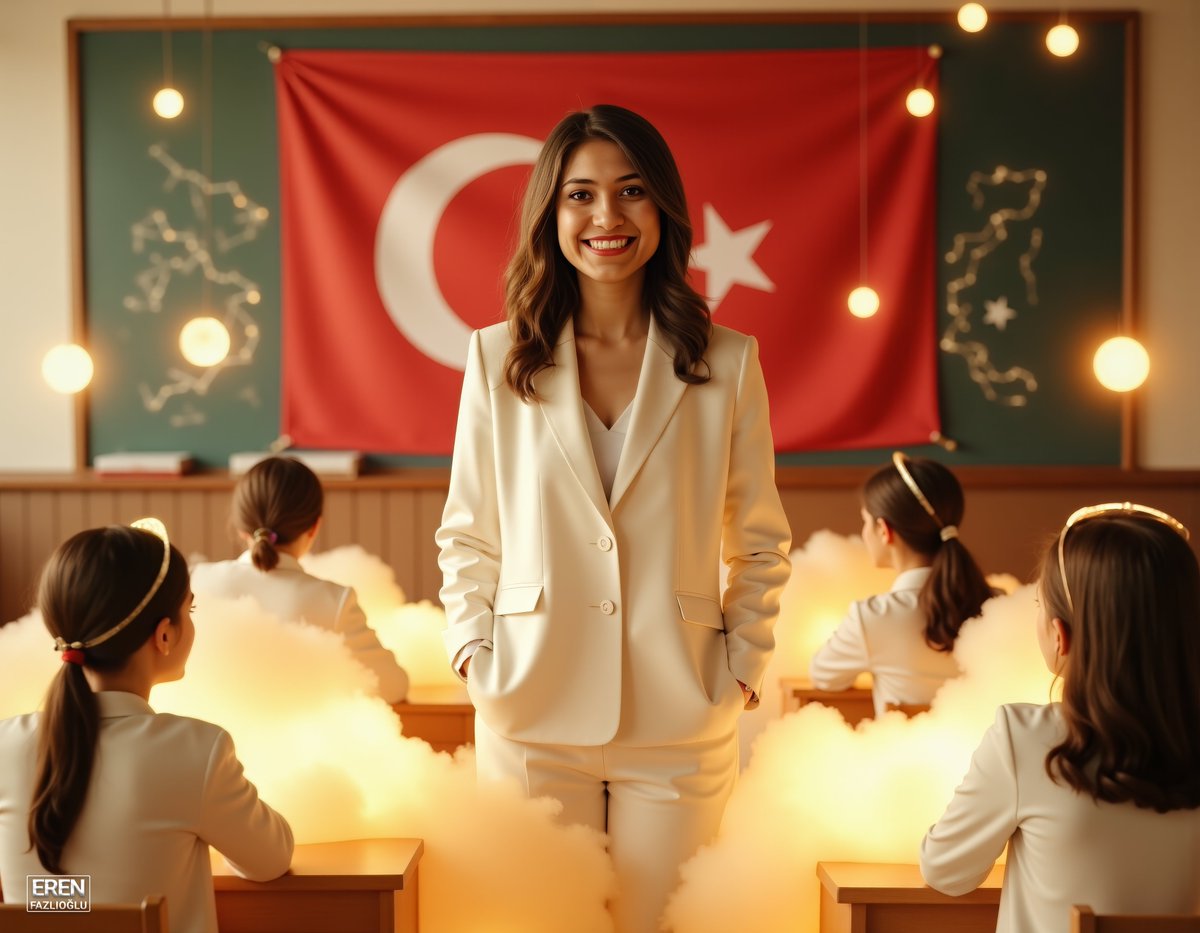 erenfazlioglutr's tweet photo. Kalem tutan ellerinizle geleceği şekillendirdiniz, hayatınız pahasına örnek oldunuz. Şehit Öğretmenimiz Aybüke Yalçın'ın aziz hatırası önünde saygıyla eğiliyoruz. Ruhun şad olsun. Unutmayacağız! 🇹🇷 #AybükeYalçın https://t.co/IhIhZu7AAQ