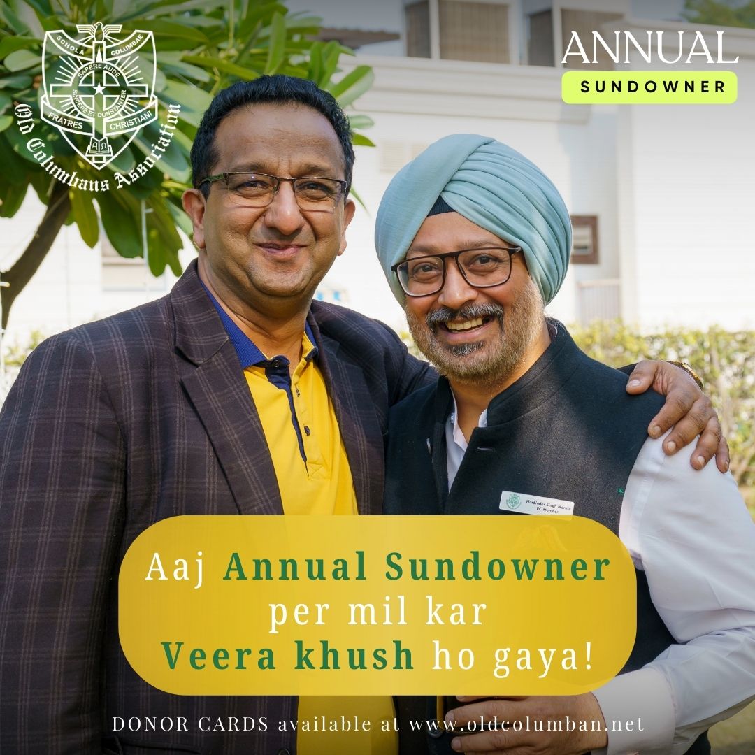 DONOR CARDS AVAILABLE NOW AT oldcolumban.net
MEMORIES FOR LIFE EXCLUSIVE INSTANT DIGITAL PHOTOBOOTHS
OCA ANNUAL SUNDOWNER 2024, 
MASONIC CLUB LAWNS,
21st December, 2024
Celebrating
Golden Jubilee Batch of 1974
Silver Jubilee Batch of 1999
Crystal Jubilee Batch of 2009