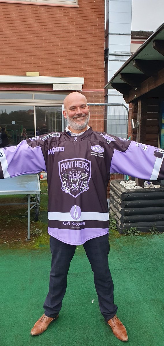 Stephen Henaghan (@stephenaghan) on Twitter photo Heading down to watch todays <a href="/PanthersIHC/">The Nottingham Panthers</a> vs Storm match for the #HockeyFightsCancer weekend.
Match worn jerseys are available to win now with all profits going to <a href="/NUH_Oncology/">NUH_Oncology</a> Heading down to watch todays <a href="/PanthersIHC/">The Nottingham Panthers</a> vs Storm match for the #HockeyFightsCancer weekend.
Match worn jerseys are available to win now with all profits going to <a href="/NUH_Oncology/">NUH_Oncology</a>