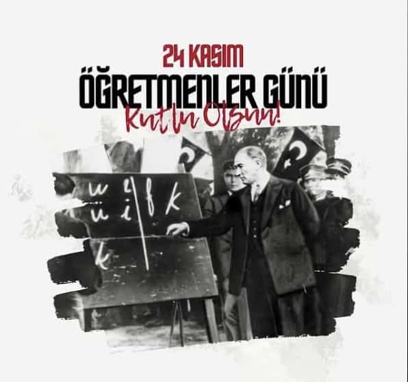 "Eğitimdir ki bir milleti ya hür, bağımsız, şanlı, yüksek bir topluluk halinde yaşatır; ya da milleti esaret ve sefalete terk eder". 
Baş öğretmenimiz Gazi Mustafa Kemal Atatürk ve tüm öğretmenlerimizin öğretmenler gününü kutluyorum.
#ogretmenlergunu
