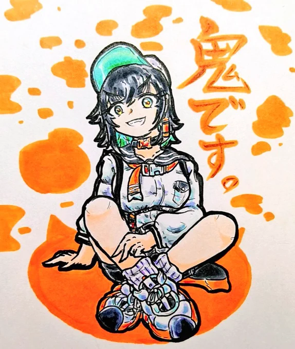 初めて描いたファンアートどんなのだったかなって       ......ん 