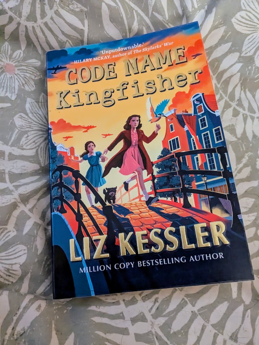 MissSykesBooks's tweet photo. Just finished Code Name Kingfisher by @lizkesslerbooks What a wonderful book! Loved it from beginning to end, it broke my heart &amp; I've been in floods of tears.The sheer bravery, resilience &amp; determination of the characters will stay with me. Highly recommended 🩷 https://t.co/B2A1SbJJXE