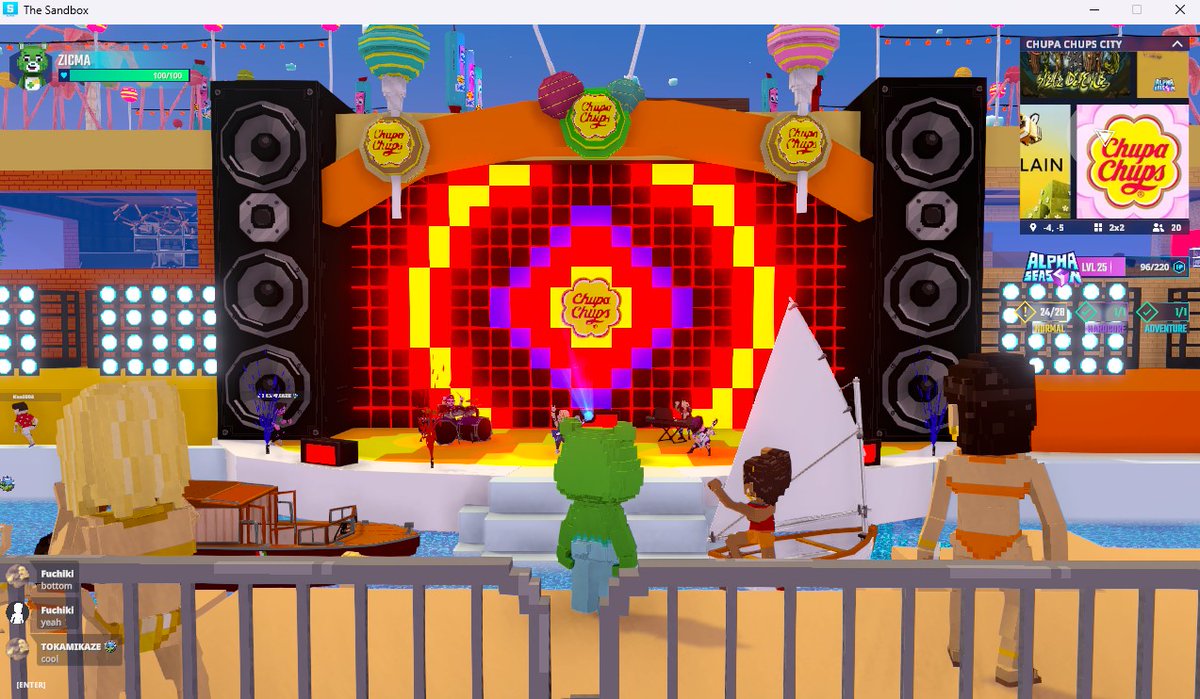 ZicmAXX's tweet photo. Rockin' out at the Music Academy in Chupa Chups City in @TheSandboxGame. Sweet tunes and even sweeter vibes! 🍭🎸 https://t.co/a7VuufSnXl #TheSandbox #AlphaSeason4 #AS4SocialChallenge https://t.co/D901Nfdow4