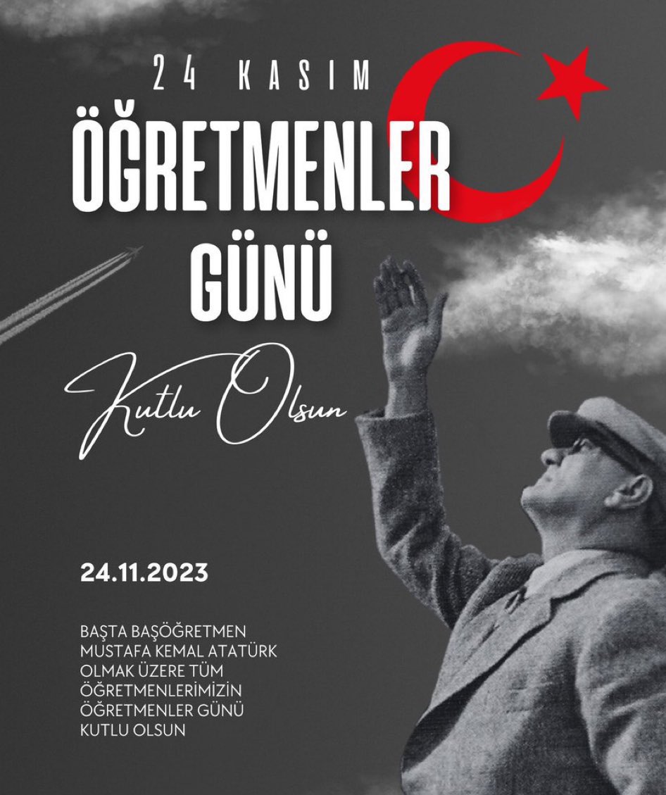 Tüm öğretmenlerimizin Öğretmenler Günü kutlu olsun.