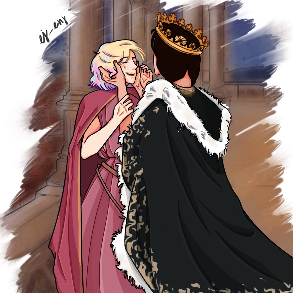ej_enj's tweet image. royal wenclair au
queen wednesday has found nevermore kingdom’s new queen
#wenclair #wenclairfanart