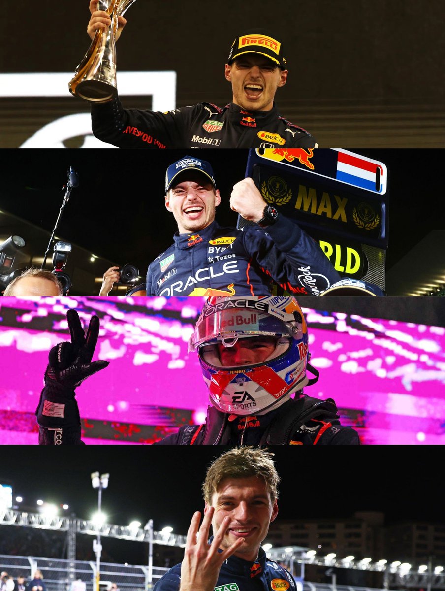 RBR_Daily's tweet photo. 12.12.21' - 09.10.22' - 07.10.23' - 23.11.24'

Four-time World Champion, Max Verstappen.

⭐⭐⭐⭐ https://t.co/RbpMmZmRwp
