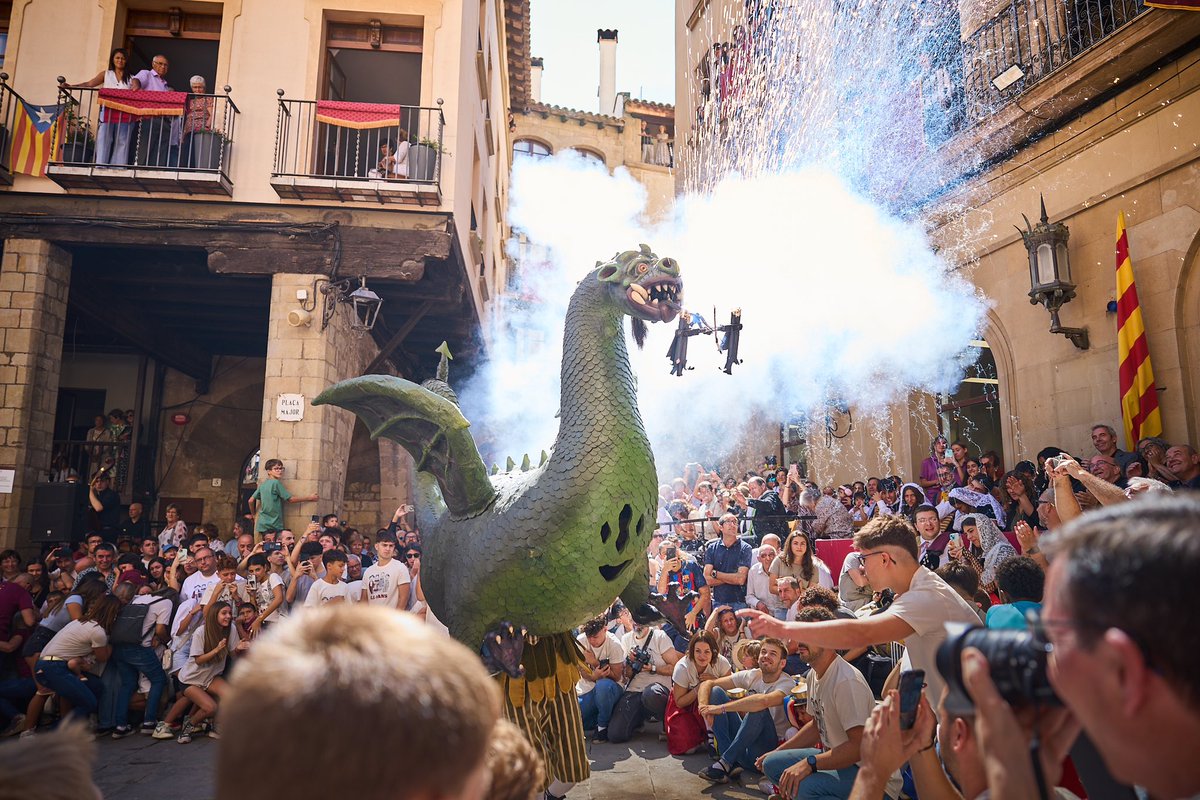 cultura_cat's tweet photo. 🎊 Avui celebrem el Dia del #BestiariFestiu, dedicat a les figures de la cultura popular protagonistes de les nostres festes!

Una tradició que es manté viva gràcies a colles i entitats que preserven i promouen aquesta imatgeria popular.

📸 @Solsona_cat, @fmvilafranca, @lapatum https://t.co/oB6XVAip39