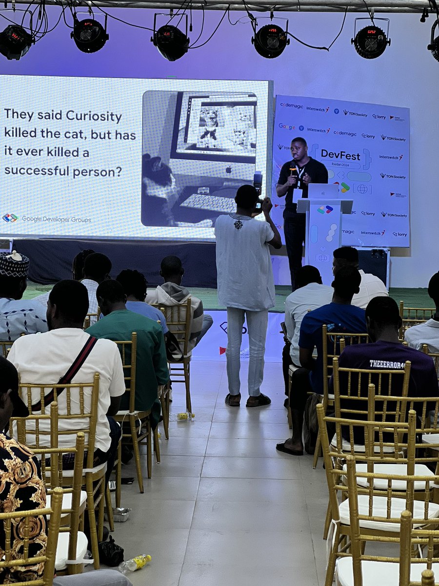 aiyegbusitope's tweet photo. It was an amazing experience yesterday at #DevFestIbadan
Glad to have met and spoken to amazing tech enthusiasts and professionals!
#DevFest2024
#DevFest
#DevFestIbadan24
#devfestibadan2024 https://t.co/mIvhorPimD