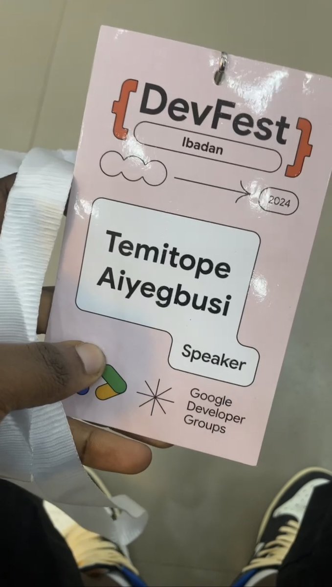 aiyegbusitope's tweet photo. It was an amazing experience yesterday at #DevFestIbadan
Glad to have met and spoken to amazing tech enthusiasts and professionals!
#DevFest2024
#DevFest
#DevFestIbadan24
#devfestibadan2024 https://t.co/mIvhorPimD