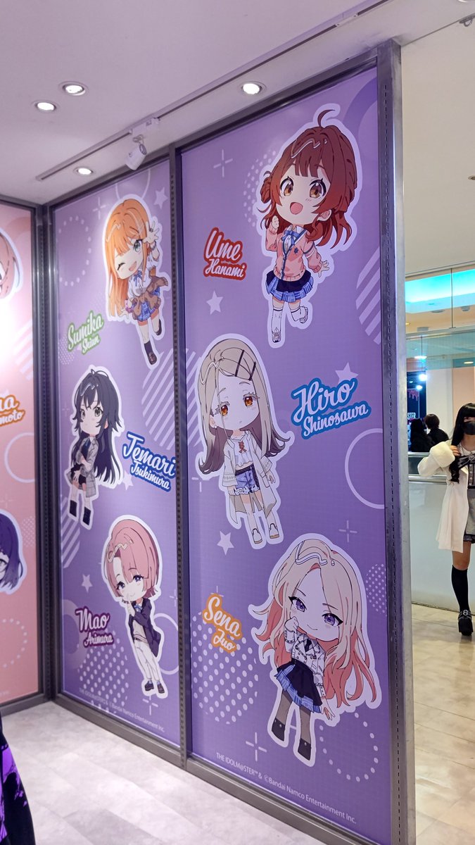 ucchie1048's tweet photo. シブヤ１０９のポップアップストア
過去２回赴いて予約者のみと言われ門前払い　フリー入場解禁で３回目にしてようやく入店 https://t.co/cqk8s3DxYE