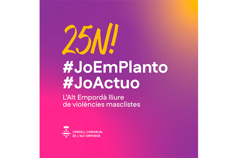 ViladeRoses's tweet photo. #JoEmPlanto #JoActuo
El Consell Comarcal de l’Alt Empordà programa diverses accions de sensibilització amb motiu del Dia Internacional per l’Erradicació de la Violència vers les Dones
https://t.co/AVTdFoqtew https://t.co/0BLNhKE2AX