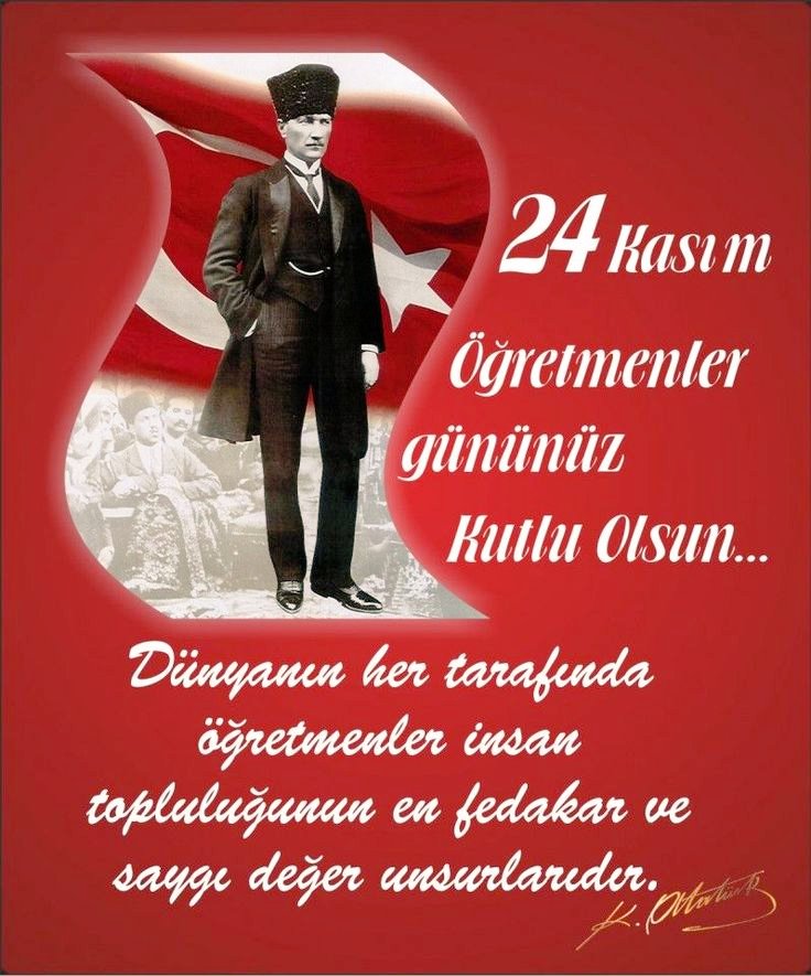 Değerli öğretmenlerimiz iyi ki varsınız 🙏 Sadece bugün değil hergün kalbimizdesiniz❤️