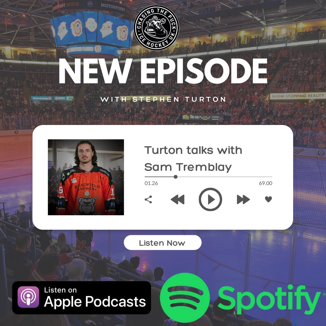 Chasing The Puck Hockey 🏒 (@ctphockeyuk) on Twitter photo 🚨 TURTON TALKS EPISODE 4 WITH <a href="/SteeldogsIHC/">TriggerHub Sheffield Steeldogs</a> FORWARD <a href="/samtremblay27/">Samuel Tremblay</a> 🚨
YOUTUBE : bit.ly/3Olscfx
SPOTIFY : spoti.fi/3V7maTp
APPLE : apple.co/3V7XDgS
Retweets and feedback greatly appreciated!! 🚨 TURTON TALKS EPISODE 4 WITH <a href="/SteeldogsIHC/">TriggerHub Sheffield Steeldogs</a> FORWARD <a href="/samtremblay27/">Samuel Tremblay</a> 🚨
YOUTUBE : bit.ly/3Olscfx
SPOTIFY : spoti.fi/3V7maTp
APPLE : apple.co/3V7XDgS
Retweets and feedback greatly appreciated!!