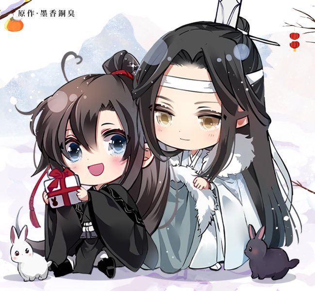 gremlinyibito's tweet photo. lan wangji must keep his husband warm https://t.co/vy8N6kJ2Oo