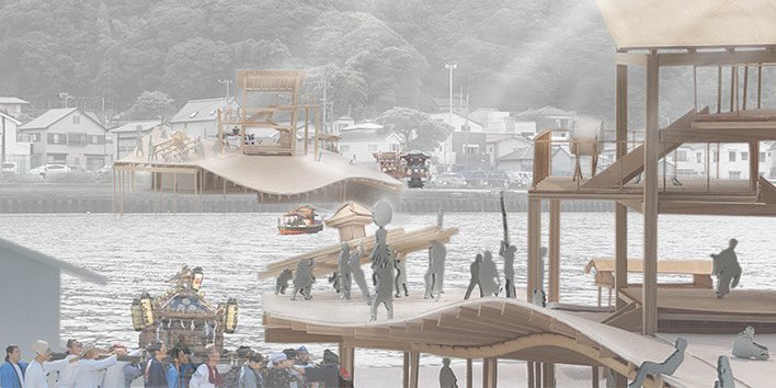 kanazawagakusei's tweet photo. 準グランプリ決定!
KSGP24061
「祭りの顔が潜む停留所ーハレとケが作り出す東西の結節点ー」
東海大学大学院 新島 朝也さん
おめでとうございます!!
#歴史的空間再編コンペティション
#歴コン #建築コンペ #SNOU #建築学生 https://t.co/ScIhVK10u6
