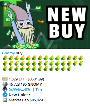 OssyCrypto's tweet photo. 1 #ETH Buy #Gnomy 🤫👁️👁️ 
This is the beginning... https://t.co/VbwnEsx5mC