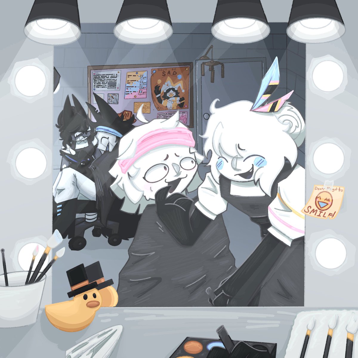 First makeup~🎨

#FPE #fpe #fpeAU 
#fundamentalpapereducation #fundamentalpapercircusAU #fundamentalpaperentertainmentAU